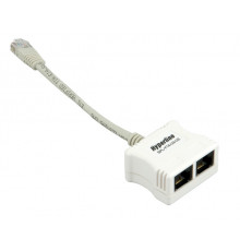 SPL-YT4-U2-U2 Разветвитель RJ-45 4Prр.USOC -> 2 x 2Pr.USOC Hyperline