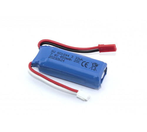 Аккумулятор Li-Pol 7.4v 601844 450mah JST