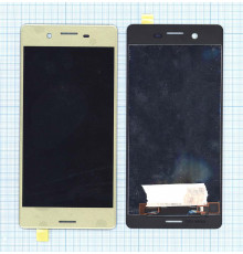 Дисплей для Sony Xperia X / X Performance золотой
