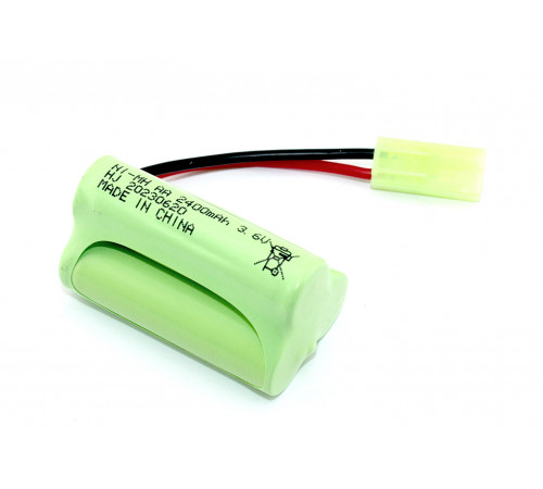 Аккумулятор Ni-MH 3.6V 2400mAh AA Row разъем Tamiya