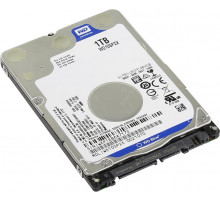 Жесткий диск HDD, 2.5", 1 Тб, SATA III, Western Digital, WD Blue, 128 Мб, 5400 rpm, WD10SPZX