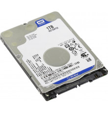 Жесткий диск HDD, 2.5", 1 Тб, SATA III, Western Digital, WD Blue, 128 Мб, 5400 rpm, WD10SPZX