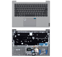 Клавиатура для ноутбука Lenovo IdeaPad S340-14 топкейс silver
