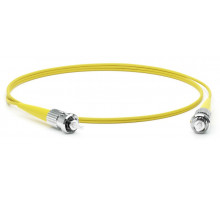 FC-S2-9-ST/UR-ST/UR-H-20M-LSZH-YL Патч-корд волоконно-оптический (шнур) SM 9/125 (OS2), ST/UPC-ST/UPC, 2.0 мм, simplex, LSZH, 20 м Hyperline