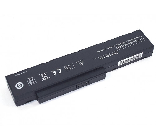 Аккумуляторная батарея для ноутбука Fujitsu Siemens Amilo Li3710 11.1V 4400mAh SQU-809 OEM черная