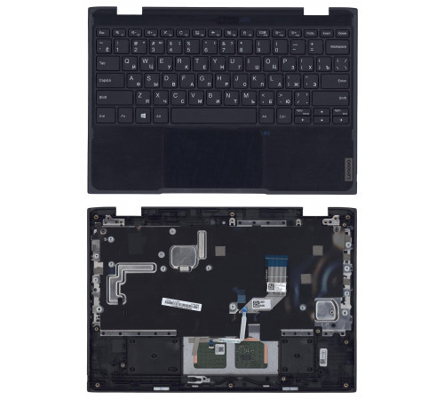 Клавиатура для ноутбука Lenovo 300e 2nd gen топкейс