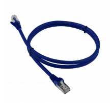 Патч-корд RJ45 - RJ45, 4 пары, FTP, категория 6, 7 м, синий, LSZH, LANMASTER LAN-PC45/S6-7.0-BL