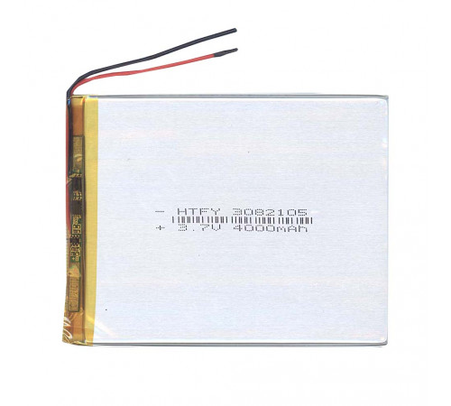 Аккумулятор Li-Pol (батарея) 3*82*105мм 2pin 3.7V/4000mAh