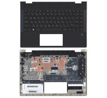 Клавиатура для ноутбука HP Pavilion x360 14-CD 14-DD топкейс золото