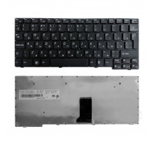 Клавиатура для ноутбука Lenovo IdeaPad S100, S110, S10-3, S10-3S Series. Г-образный Enter. Черная, без рамки. PN: 25-010089.
