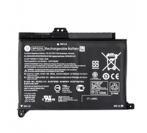 Аккумулятор для ноутбука HP Pavilion 15-au Series.7.7V 5150mAh. BP02XL