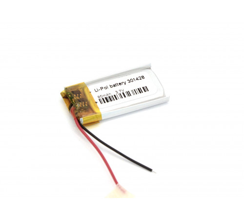 Аккумулятор Li-Pol (батарея) 3*14*28мм 2pin 3.7V/85mAh