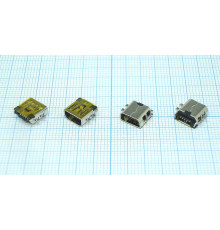 Разъем Micro USB для планшета тип USB 45 (RS-MI004) 5 pin