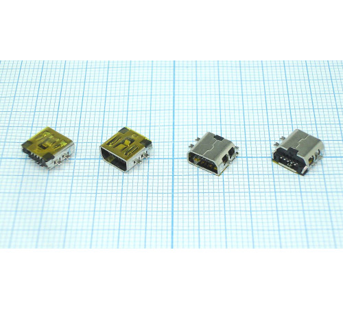 Разъем Micro USB для планшета тип USB 45 (RS-MI004) 5 pin