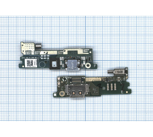 Шлейф разъема питания с микрофоном для Sony Xperia XA1 Single SIM с IC G3116