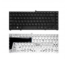 Клавиатура для ноутбука HP ProBook 4410s, 4411s, 4415s Series. Г-образный Enter. Черная, без рамки. PN: V101726AS1.