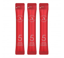 AllMasil Шампунь для волос восстанавливающий с аминокислотами / 5 Salon Hair CMC Shampoo Stick Pouch, 20 шт. х 8 мл