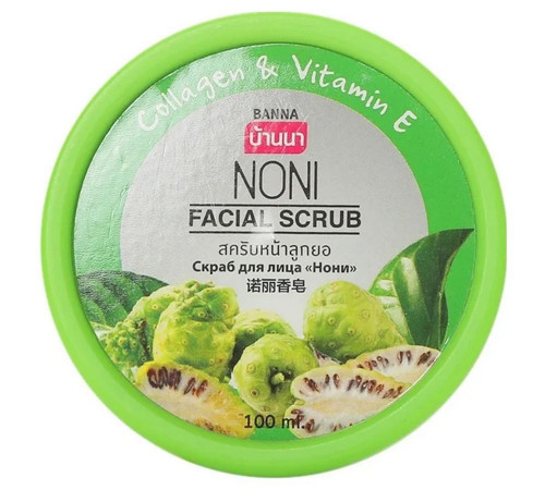 Banna Скраб для лица с экстрактом нони / Noni Facial Scrub, 100 мл