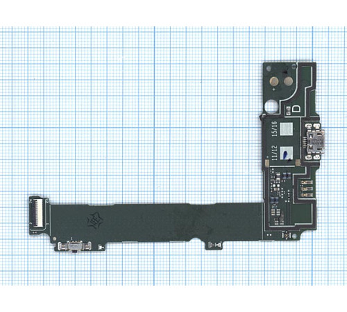 Шлейф разъема питания для Microsoft Lumia 535 Dual Sim
