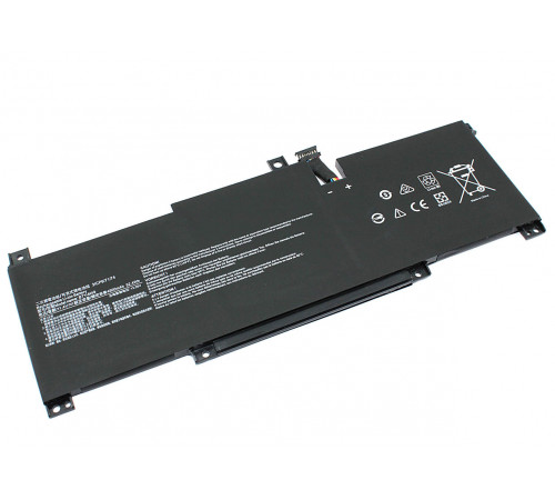 Аккумуляторная батарея для ноутбука MSI Prestige 14 (BTY-M49) 11.4V 4600mAh