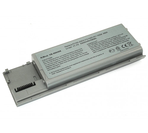 Аккумуляторная батарея для ноутбука Dell Latitude D620, D630 (PC764 ) 5200mAh OEM