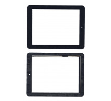 Сенсорное стекло (тачскрин) Explay M2 3G / Explay D8.2 3G (080209-01A-V1) черное с рамкой