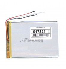 Аккумулятор Li-Pol (батарея) 3*70*105мм 3pin 3.7V/3500mAh