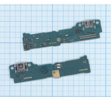 Разъем Micro USB для Samsung T810 T813 T815 T819 (плата с системным разъемом)