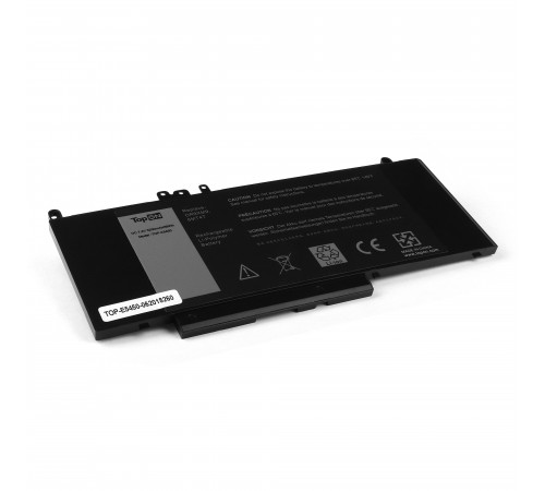 Аккумулятор для ноутбука Dell Latitude E5450, E5550, 14 5000, 15 5000 Series. 7.4V 5200mAh 38Wh. PN: 0R9XM9, 6MT4T, G5M10, 8V5GX, 08V5GX.