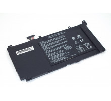Аккумуляторная батарея для ноутбука Asus S551 11.1V 4400mAh OEM черная