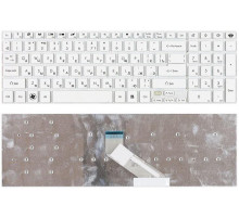 Клавиатура для ноутбука Gateway NV55S NV57H NV75S NV77H TS45 белая