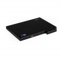Внешний аккумулятор TopON TOP-MAX2 30000mAh QC3.0, Power Delivery. USB Type-C, MicroUSB, 3 USB и кредл. Черный