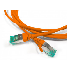 PC-LPT-SFTP-RJ45-RJ45-C6a-1.5M-LSZH-OR Патч-корд S/FTP, экранированный, категория 6a (100% Fluke Component Tested), 30AWG, LSZH, 1.5 м, оранжевый Hype