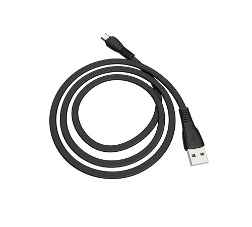 Кабель USB HOCO X40 Noah для Micro USB, 2.4А, длина 1 м, черный