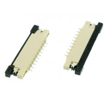 Разъем FPC Top Contact 1012-6RU-SN 6 pin высота 1,2мм шаг 1мм