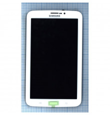 Samsung SM-T211, P3200, Galaxy Tab 3 7.0, 3G - дисплей в сборе с тачскрином, белый