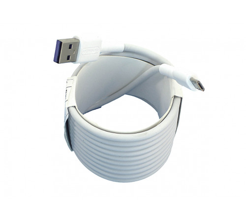 Кабель для зарядки USB - Micro USB  (Super charge), 2m. Белый