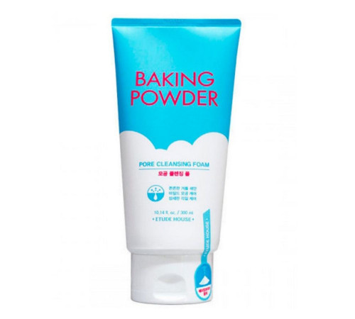 Etude Очищающая пенка с содой / Baking Powder Pore Cleansing Foam, 300 мл