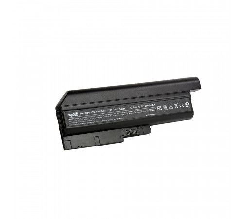 Аккумулятор для ноутбука IBM Lenovo ThinkPad R60, T60, Z60, R500, T500, W500  Series. 10.8V 6600mAh 71Wh, усиленный. PN: 92P1128, 40Y6795.