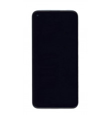 Дисплей для Samsung Galaxy A11 SM-A115F черный с рамкой