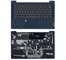 Клавиатура для ноутбука Lenovo Ideapad 5-14IIL05 топкейс синий