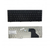 Клавиатура для ноутбука HP Compaq 620, 621, 625, CQ620, CQ621, CQ625 Series. Плоский Enter. Черная, без рамки. PN: V115326AS1.