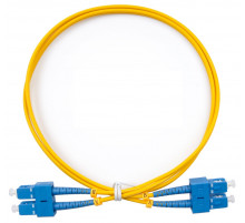 Патч-корд оптический TopLan, дуплексный, SC/UPC-SC/UPC, SM 9/125, 50 м, LSZH