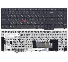 Клавиатура для ноутбука Lenovo ThinkPad Edge E531, E540, T540, T540p черная, с рамкой, с джойстиком