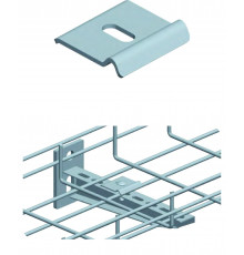 Скоба для крепления лотка Ф4.0-6.0мм к полу LAN-MT-KLO-EZ
