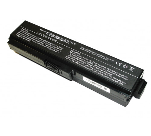 Аккумуляторная батарея для ноутбука Toshiba L750 (PA3634U-1BAS) 10400mAh 10.8V OEM черная