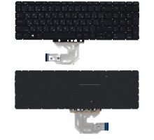 Клавиатура для ноутбука HP ProBook 450 G6, 455 G6, 450R G6 черная, без рамки