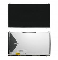 Матрица для ноутбука 15.6" 1600x900 HD+, 40 pin LVDS, Slim, LED, TN, крепления сверху/снизу (уши), матовая. PN: LTN156KT06-801.