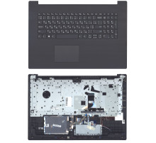 Клавиатура для ноутбука Lenovo 320-17 V320-17 топкейс темно-серый