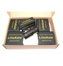 Аккумулятор типа 26650 Li-Ion LiitoKala Lii-50A 5000mAh, 3.7V, упаковка 10 штук